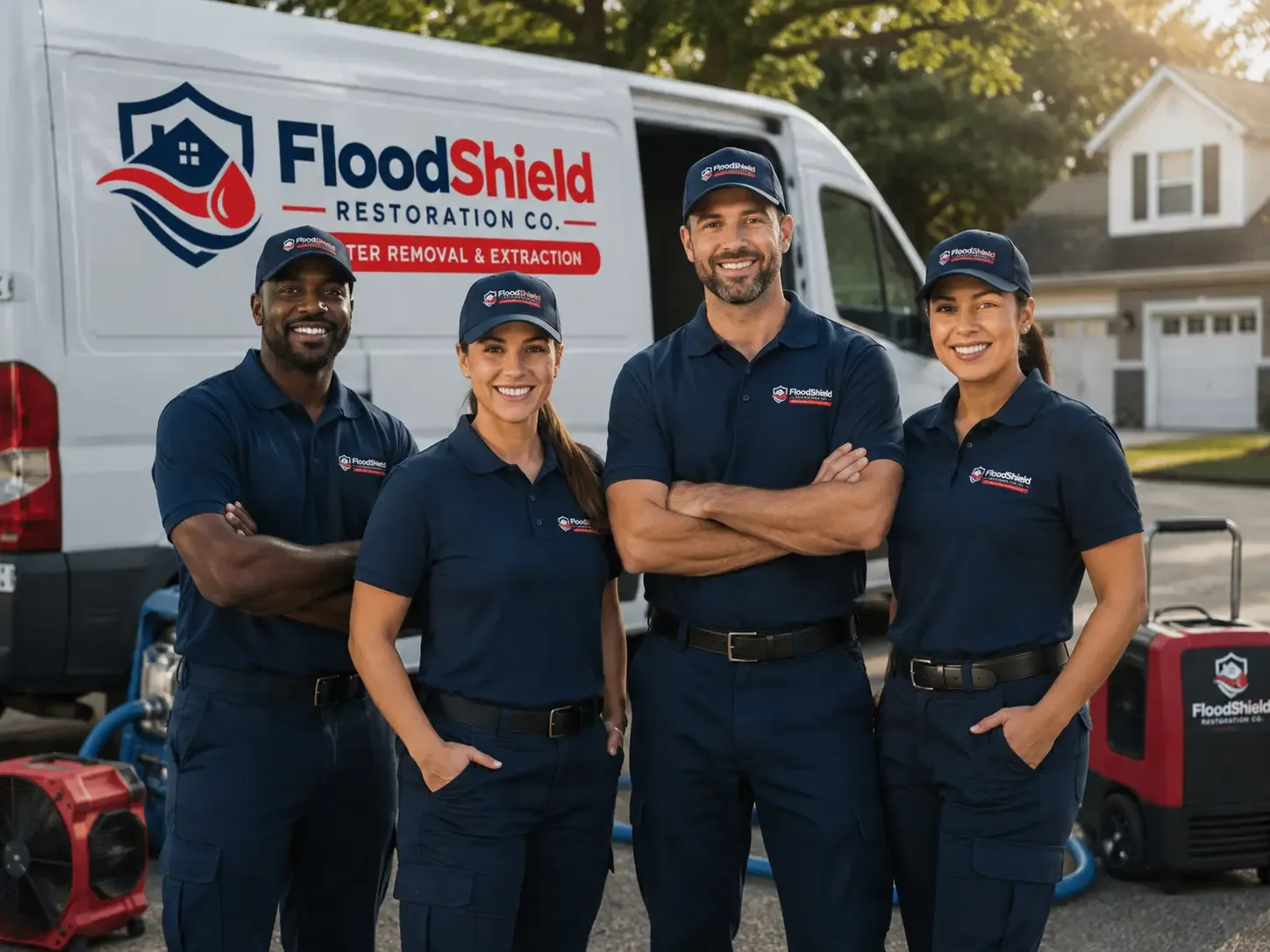 Flood Damage Restoration company in Weaverville, CA